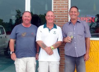 Wednesday top three: JJ Harney, Richard Holmes and Bill Marsden.