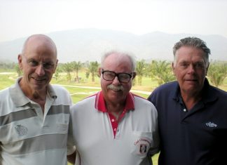 Svend Gaarde, Dave Richardson and Kjeld Ravn.