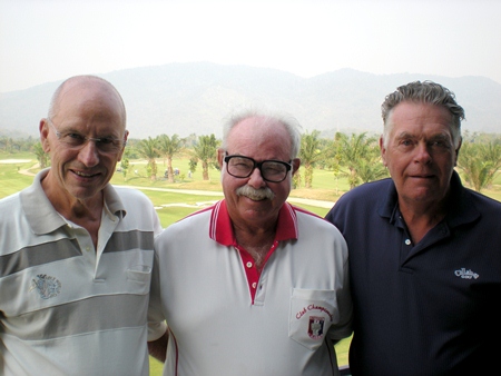 Svend Gaarde, Dave Richardson and Kjeld Ravn.