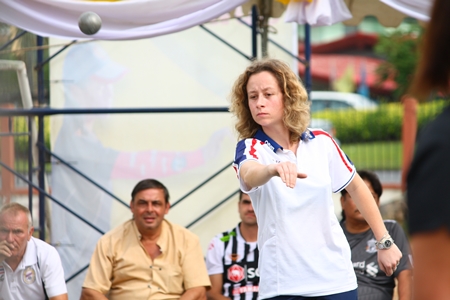 D’isidoro Ludivine in action for France.