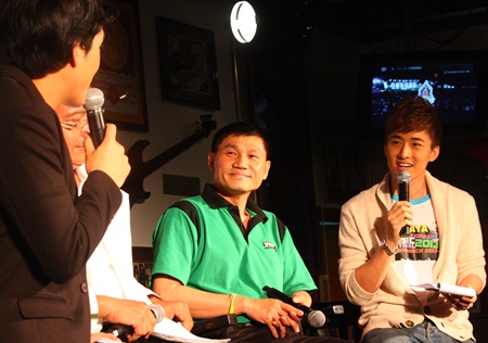 Host interviews supporters of the festival that will kick start tonight at 4 main stages