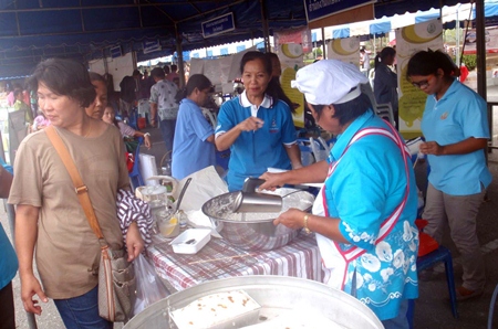 During the outreach program, officials also offered free pet neutering, along with cooking classes and other helpful activities.