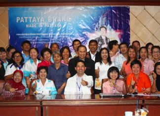 ‘Pattaya Brand’ moves closer to reality with vocational training for trinket makers It’s a big thumbs up from everyone trying to promote the new “Pattaya Brand.”