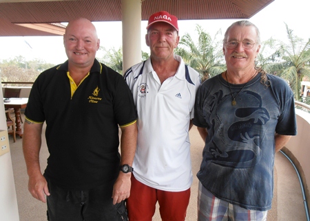 Peter Bye, Russell Calcutt & Ed Stewart.