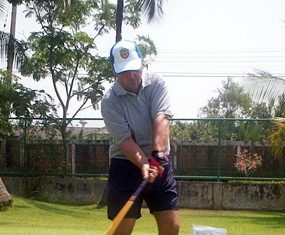 February Golfer of the Month - Gez Williams.