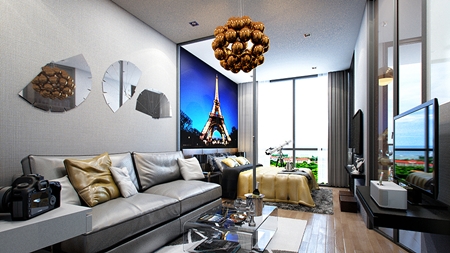 Prices of units in the project start at just 1 million baht.