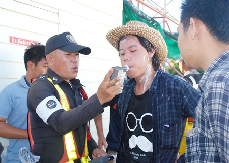 Police were out in force to try and keep drunk drivers off the road and hopefully save lives.