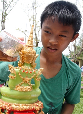Songkran is not all about throwing water.