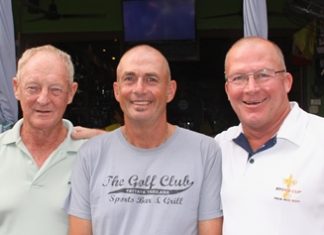 John Coetzee, Phil Newbert and John Emmerson.
