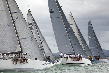 Asia’s largest sailing event, the Top of the Gulf Regatta, delivers top international racing in Pattaya from 3rd to 7th May 2013. (Photo Guy Nowell/Top of the Gulf Regatta)