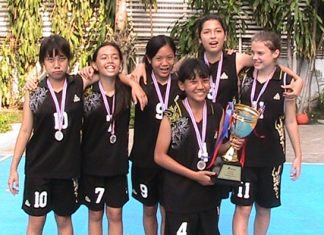 The GIS’s girls basketball team finished as overall runners-up.
