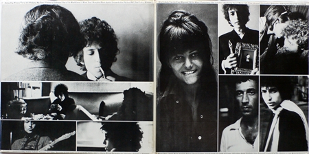 The inside album cover of “Blonde on Blonde”.