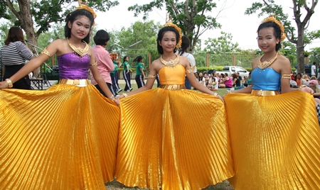 The dancers from the Father Ray Children’s Home.