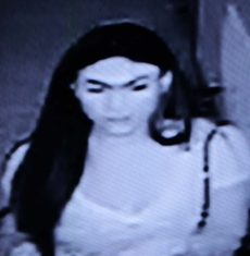 Security cameras captured a photo of the suspect.