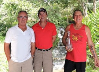 (From left): Stefan Hoge, Andy Hoge and Rosco Langoulant.