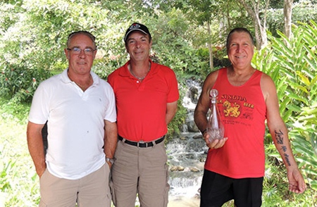 (From left): Stefan Hoge, Andy Hoge and Rosco Langoulant.