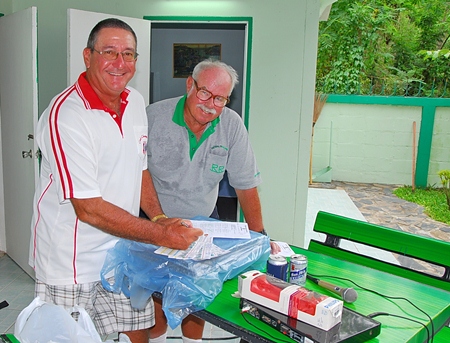 The work never stops for the organizers.