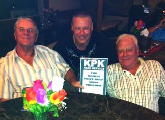 Peter Habgood (left) wins the KPK voucher.
