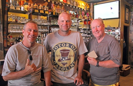 Bobby Ninneman, Mike Newbert and Robert Hunt.