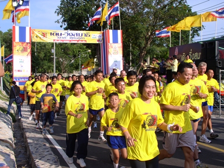 Time to lace up the jogging shoes for 2 walk-run events taking place in Pattaya this month.