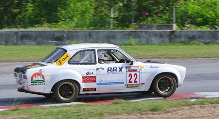 Retro Pro Series action. (Photo courtesy Edd Ellison)