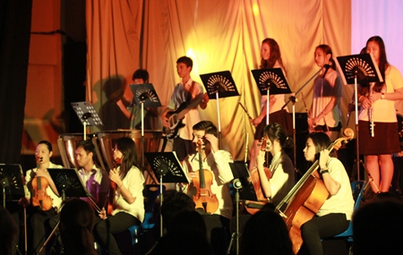 The GIS orchestra at a recent event.