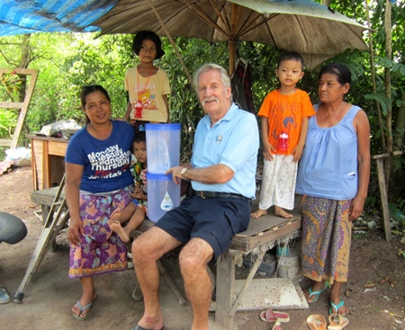 Clean water for the family.