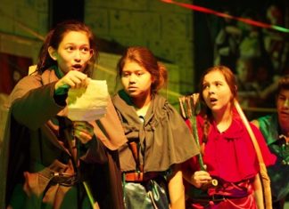 Robin and his Merry Men make plans.