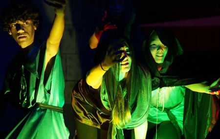 There’s a ghost behind us!