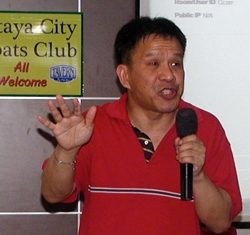 “In America, you can say anything you want, as long as you don’t DO it. In Thailand, you can do anything you want, but don’t SAY it!” Thai born, US raised Dr Sunyarat (Ton) Ratjatawan, PhD, Bangkok psychologist introduced his talk to Pattaya City Expats Club on the 26th of May with these insightful words.