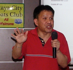 “In America, you can say anything you want, as long as you don’t DO it. In Thailand, you can do anything you want, but don’t SAY it!” Thai born, US raised Dr Sunyarat (Ton) Ratjatawan, PhD, Bangkok psychologist introduced his talk to Pattaya City Expats Club on the 26th of May with these insightful words. 