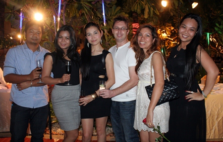 A motley crew of local faces in attendance.