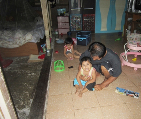 In true Thai style, always smiling.