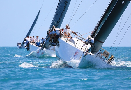 IRC One class saw some very close and competitive racing throughout the week. (Photo by SamuiPics.com)