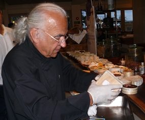 Master cheese maker Gerard Poulard.