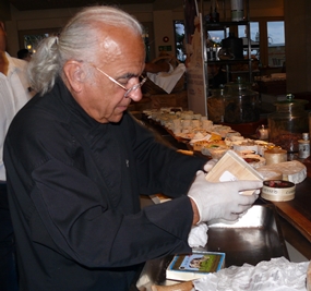 Master cheese maker Gerard Poulard.