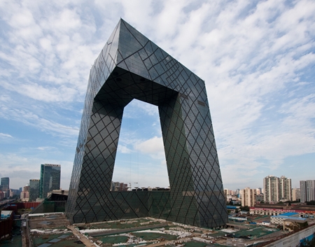 The China Central TV Headquarters in Beijing. (Photo/ CTBUH)