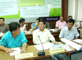 Chonburi officials are planning for the inevitable floods coming in September and October.