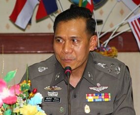 Royal Thai Police deputy commander Gen. Chalermkiat Sriwornkhan.