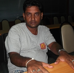 Sri Lankan Sunil Adayakumara Aththalage Don has been charged with fraud, intimidation, theft of the victims passport and 3 month overstay.