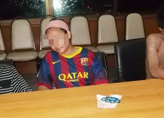 One teen escaped, but these 3 were caught after mugging another teen for 1,100 baht.