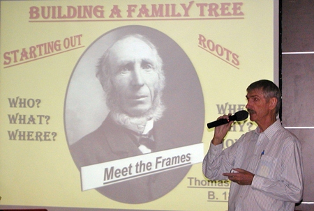 Speaker for Pattaya City Expats Club for June 23rd was amateur genealogist Ian Frame. Ian has studied his family’s history & its travels across many continents. He shared many interesting facts he discovered incidentally, such as the fact that Charlie Chaplin spent some time in a poor house, as a seven year old.