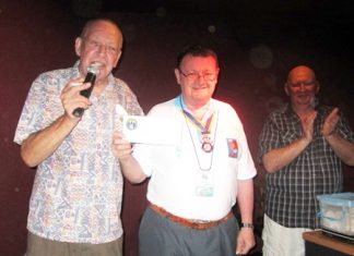 Graham Hunt-Crowley donated 5,000 baht to the fund.