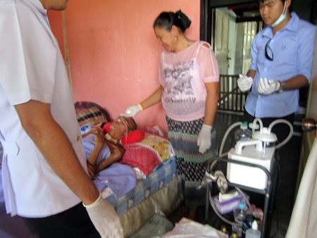 Jumpe reassures her husband.