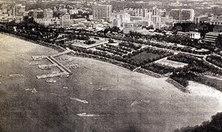 1995 - Pattaya landfill revived - An artist’s impression of the ambitious reclamation and development project for South Pattaya.  Proposed in 1989, approved in 1992, budgeted for in 1993, rejected for contestable reasons in by the NEBC in 1994, possible revived in 1995 and scheduled for completion - who knows?