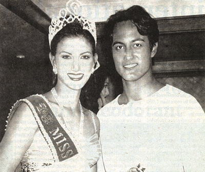 1996 - Pattaya Pulchritude reigns supreme. Both Cindy Burbridge, Miss Thailand World 1996, and Derek Sirisampan, Mr. Thailand World 1996, hail from Pattaya.