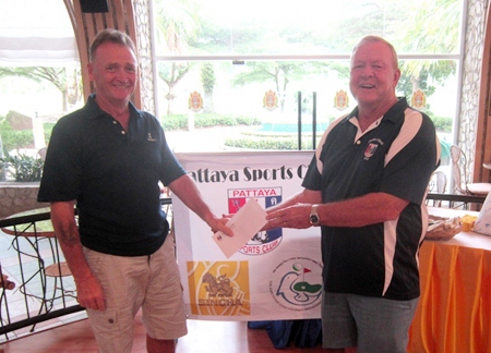 Ed Hutchins (left) - winner in D Flight.