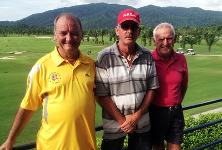 Sandy Leiper, Warwick Anderson & Ted Morris.