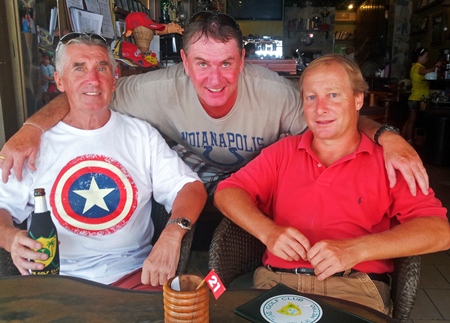 Henry O’Brien, Nigel Flanagan & Mike Allidi back at TGC.