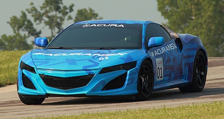 2014 Honda (Acura) NSX.